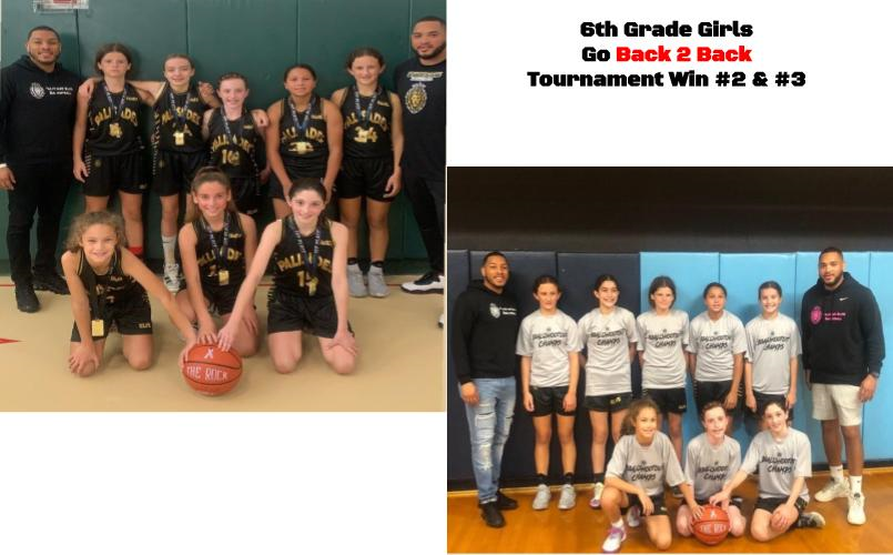 6th grade girls 2nd & 3rd Championship