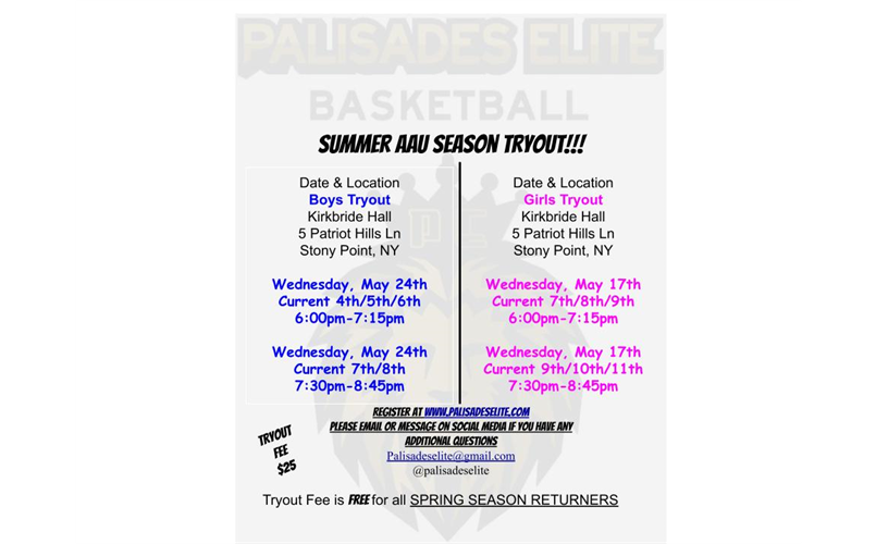 Summer Tryouts