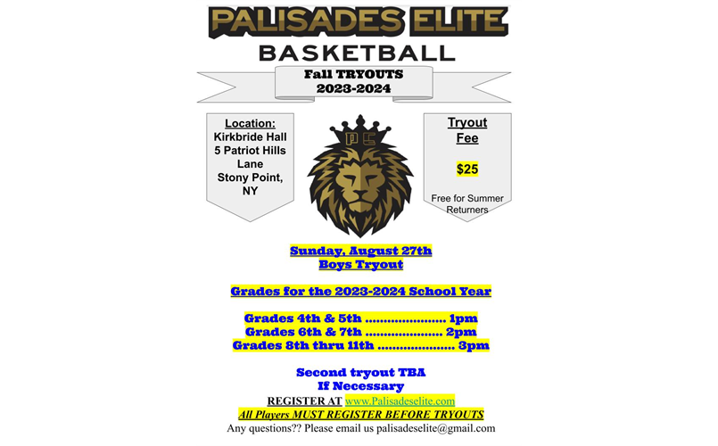 PE Fall Tryouts Boys