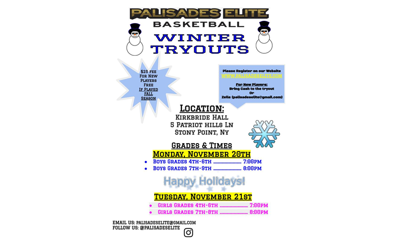 Winter Tryouts