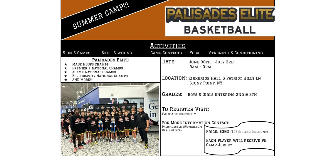 Summer CAMP!!!