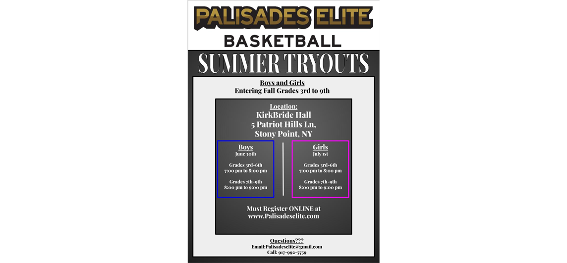 SUMMER TRYOUTS!!!!